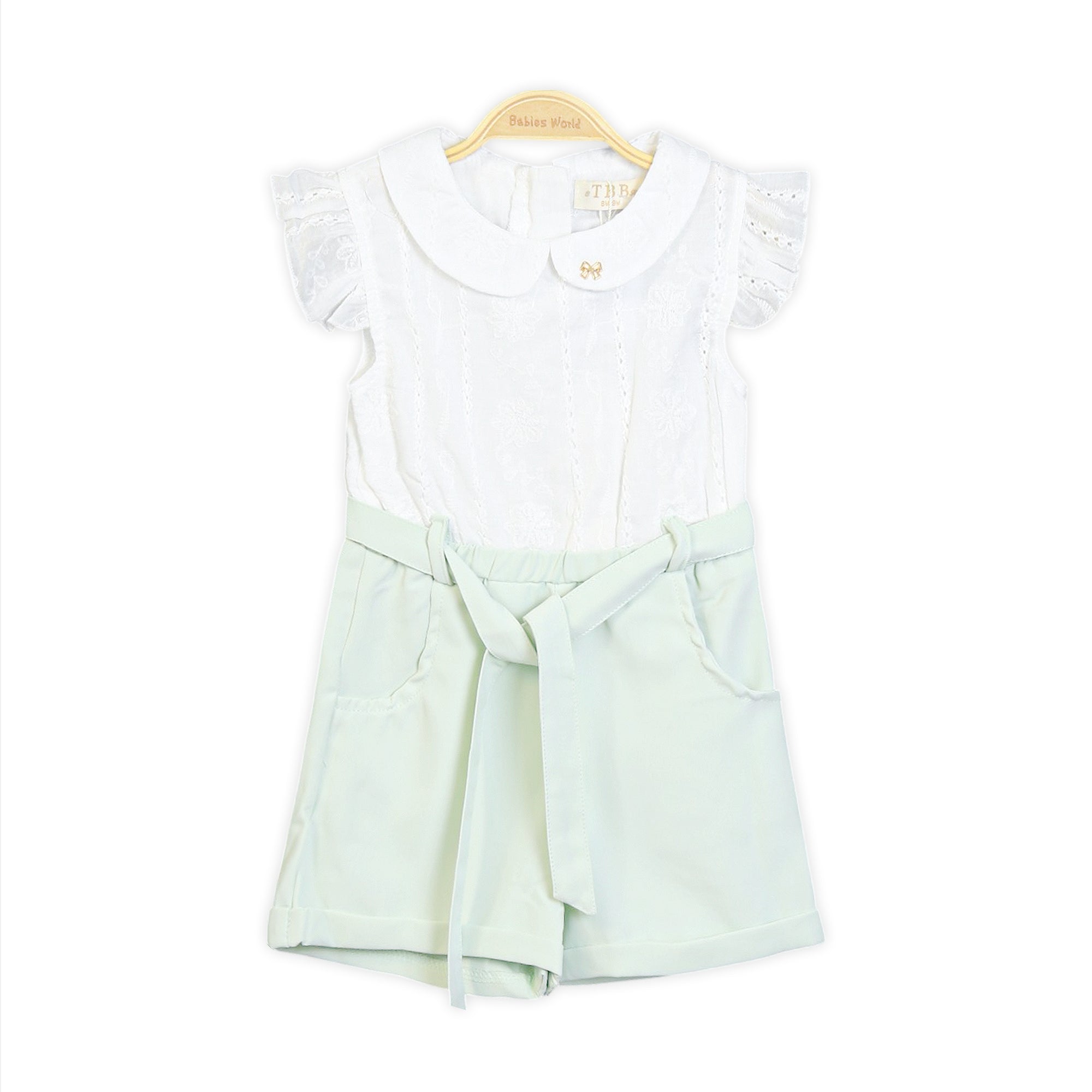 Pistachio Love Romper