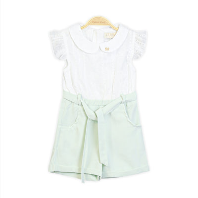 Pistachio Love Romper