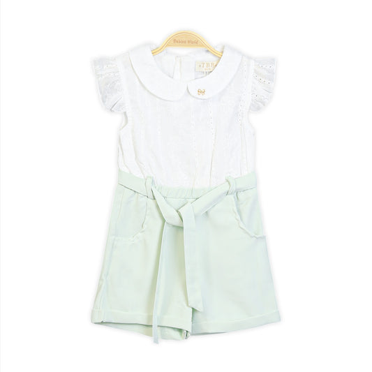 Pistachio Love Romper