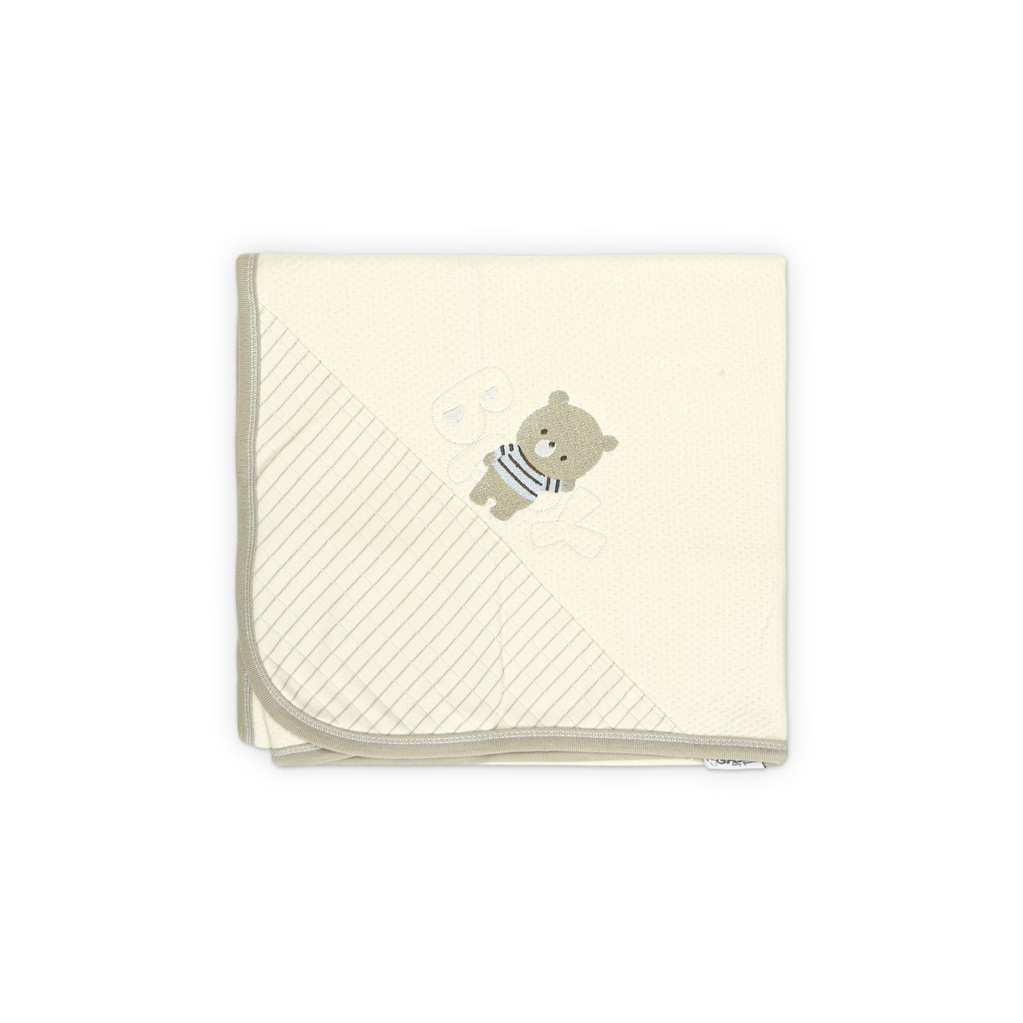 SLEEPING SET - CREAM AND BEIGE BEAR THEME