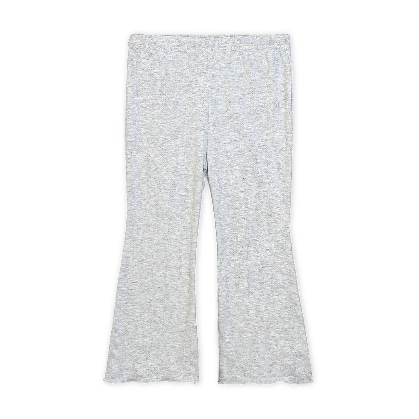 GIRLS' PLAIN GREY FLARE TIGHTS