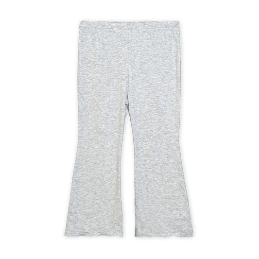 GIRLS' PLAIN GREY FLARE TIGHTS