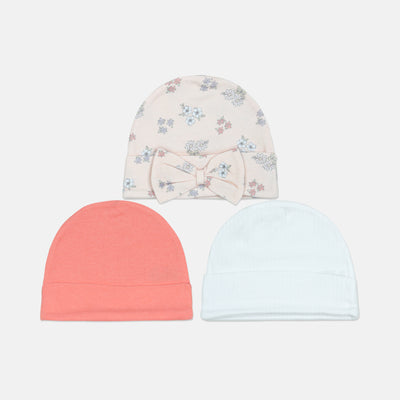 Floral Bloom Beanie 3pc Set