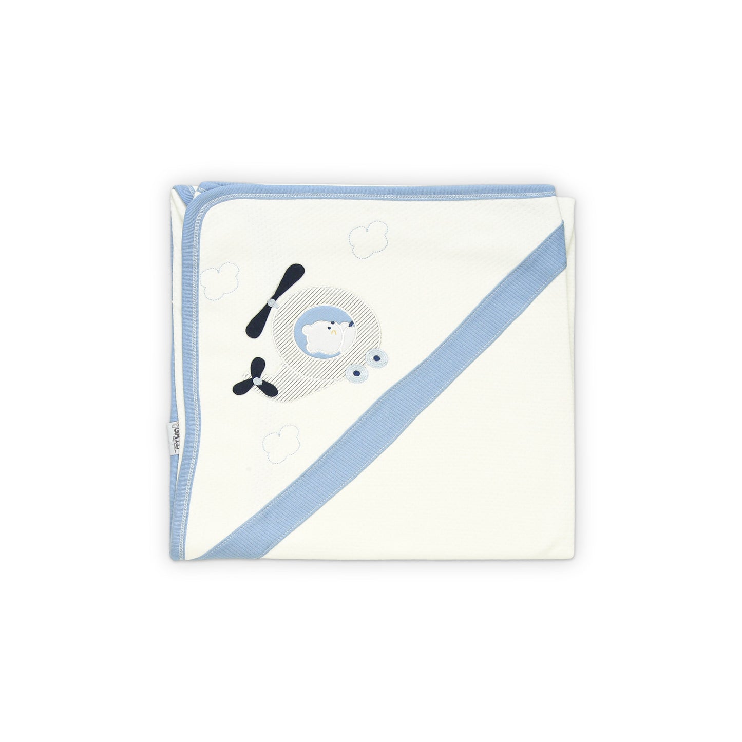 COZY BLUE HELICOPTER SLEEPING SET