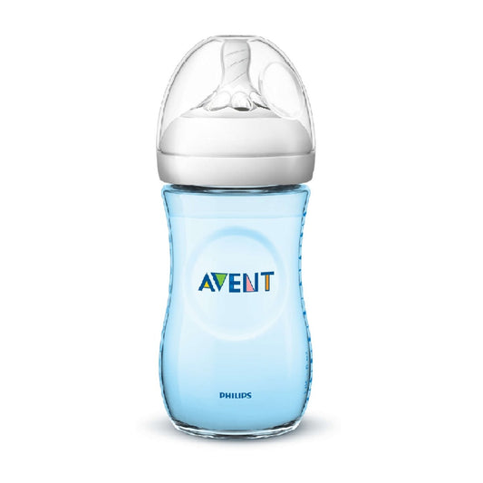 AVENT NATURAL II BOTTLE 260 ML - BLUE