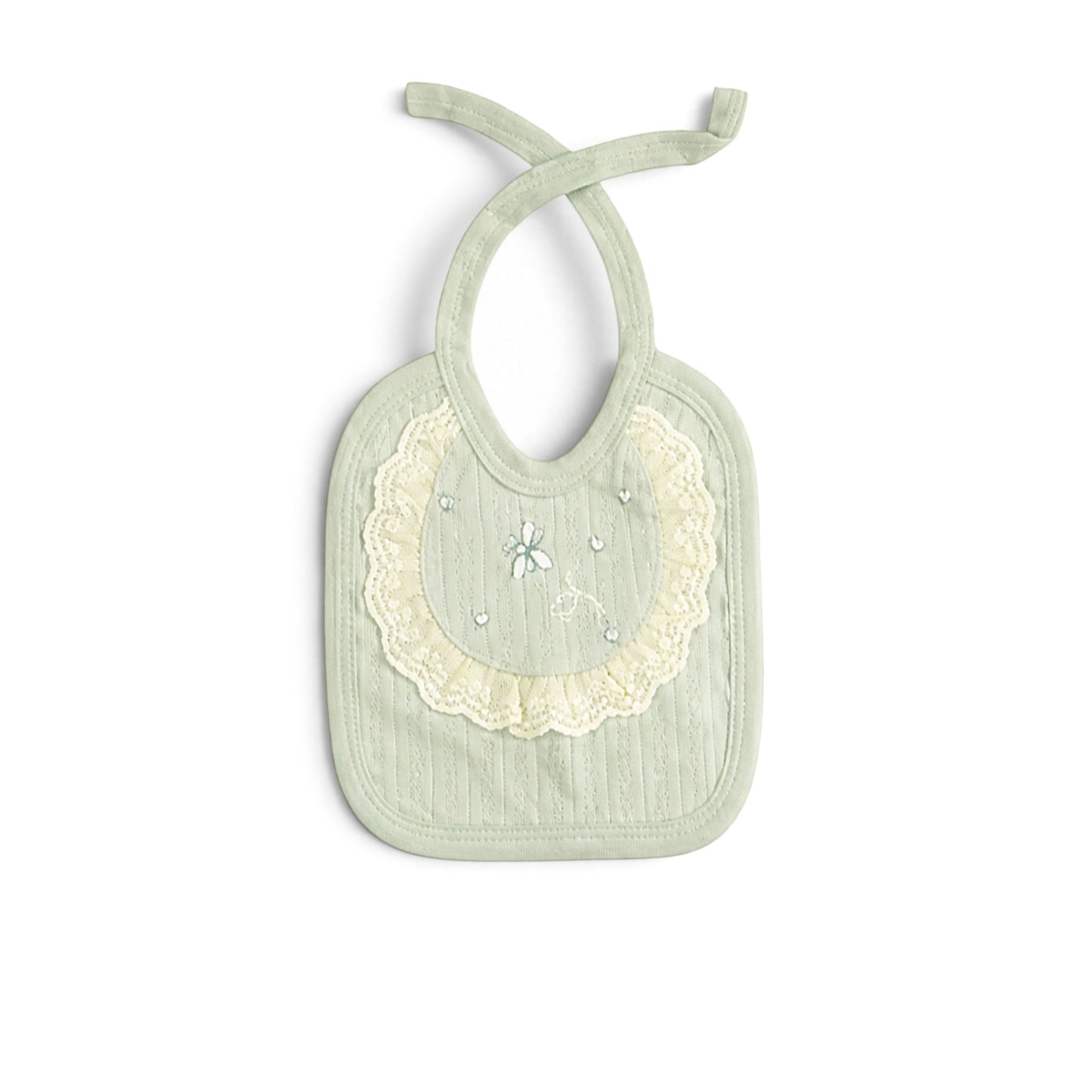 SAGE GREEN VEST STYLE BABY GIRL GIFT SET