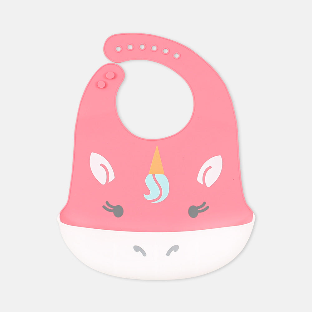 SILICONE BIB UNICORN SILICON