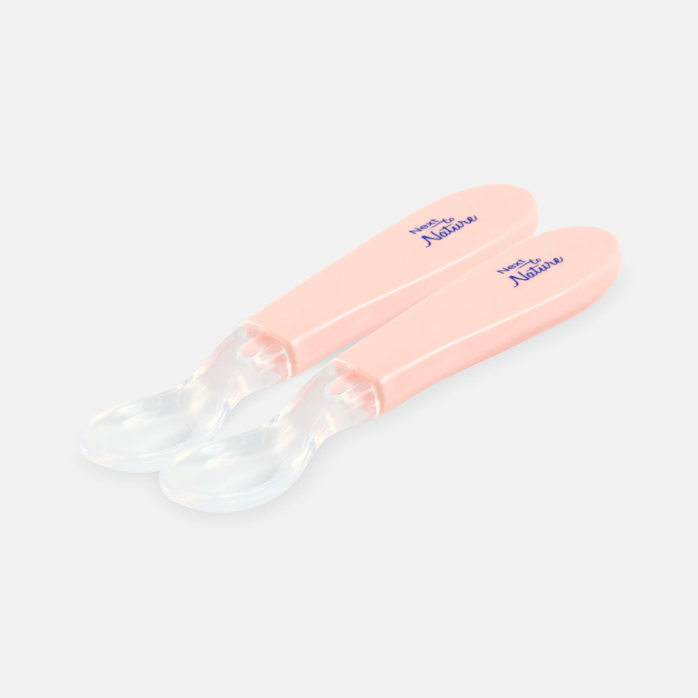 SILICONE SPOON PK-2 PINK