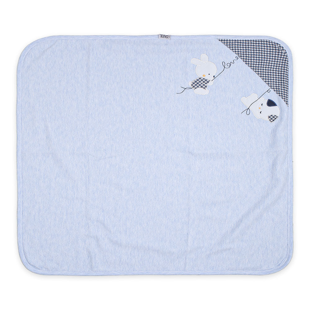 SLEEPING SET BLUE BUNNY & KITTY