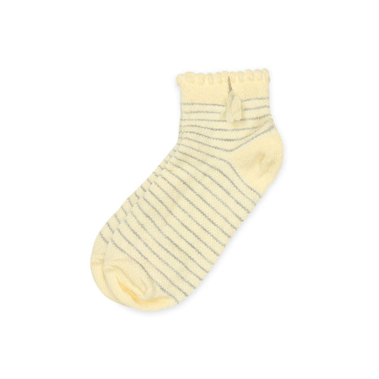 GIRL SOCKS YELLOW STRIPED