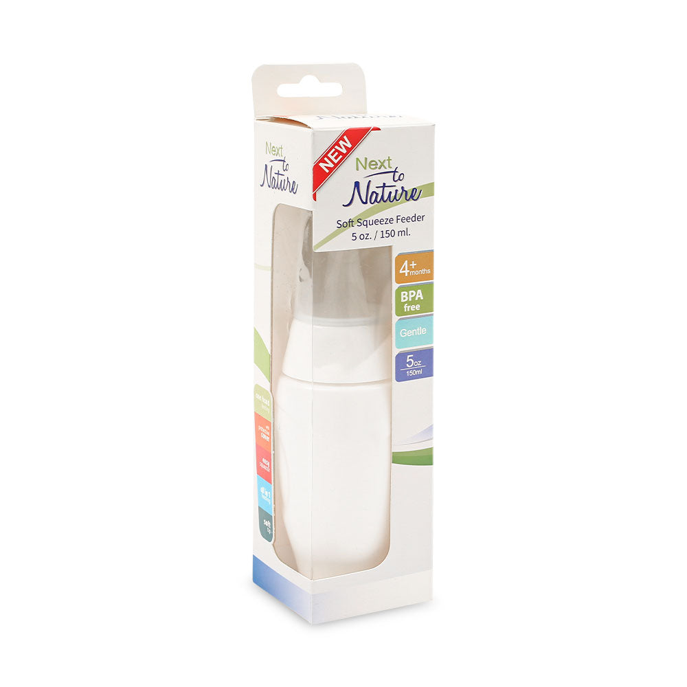 SPOON FEEDER WHITE SQUEEZABLE 150ML