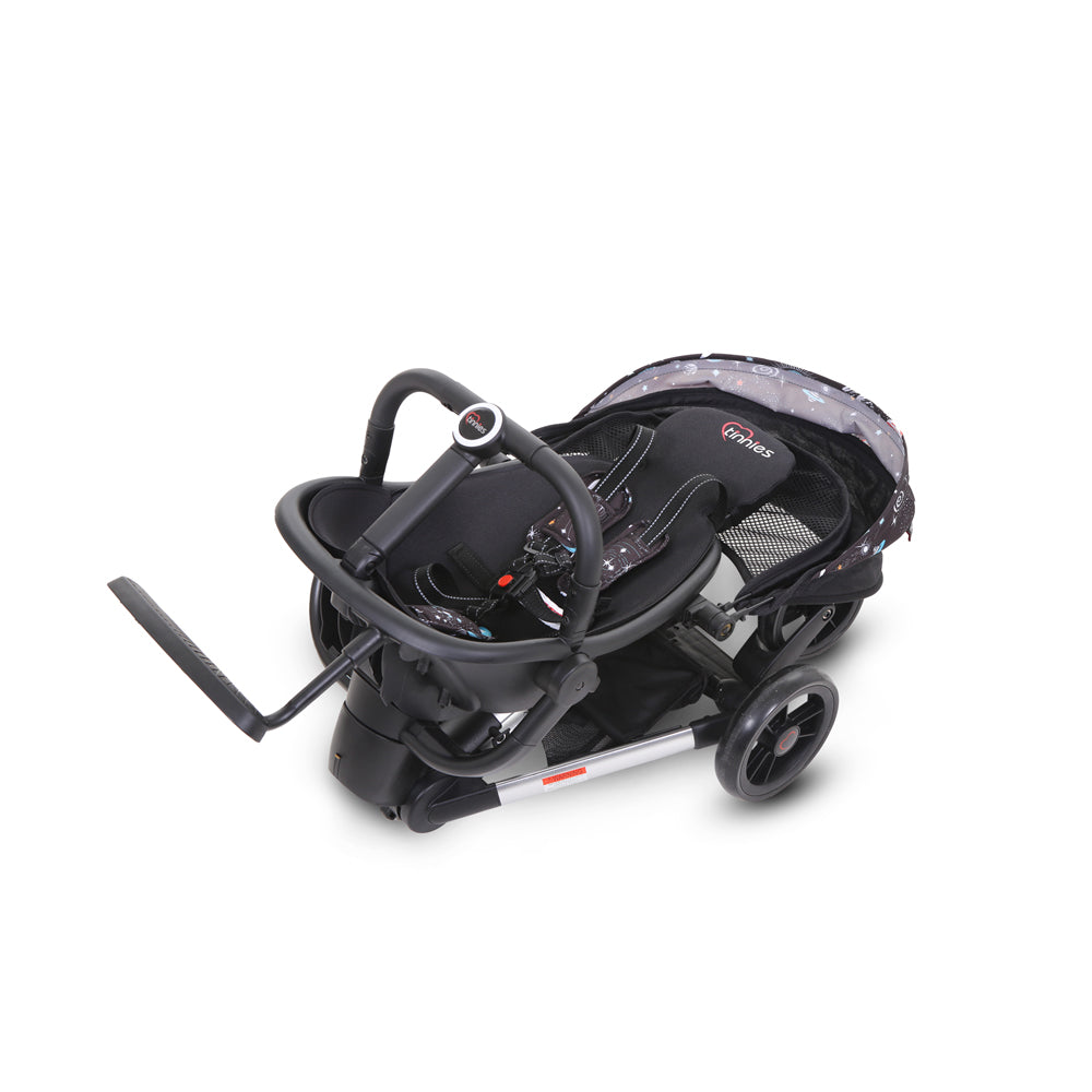 TINNIES STROLLER-BLACK