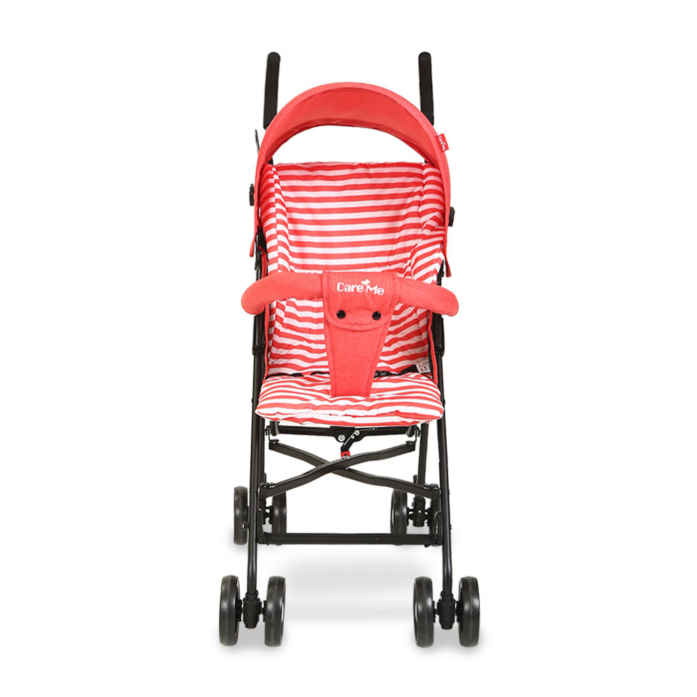 BABY BUGGY CORAL PINK STRIPES