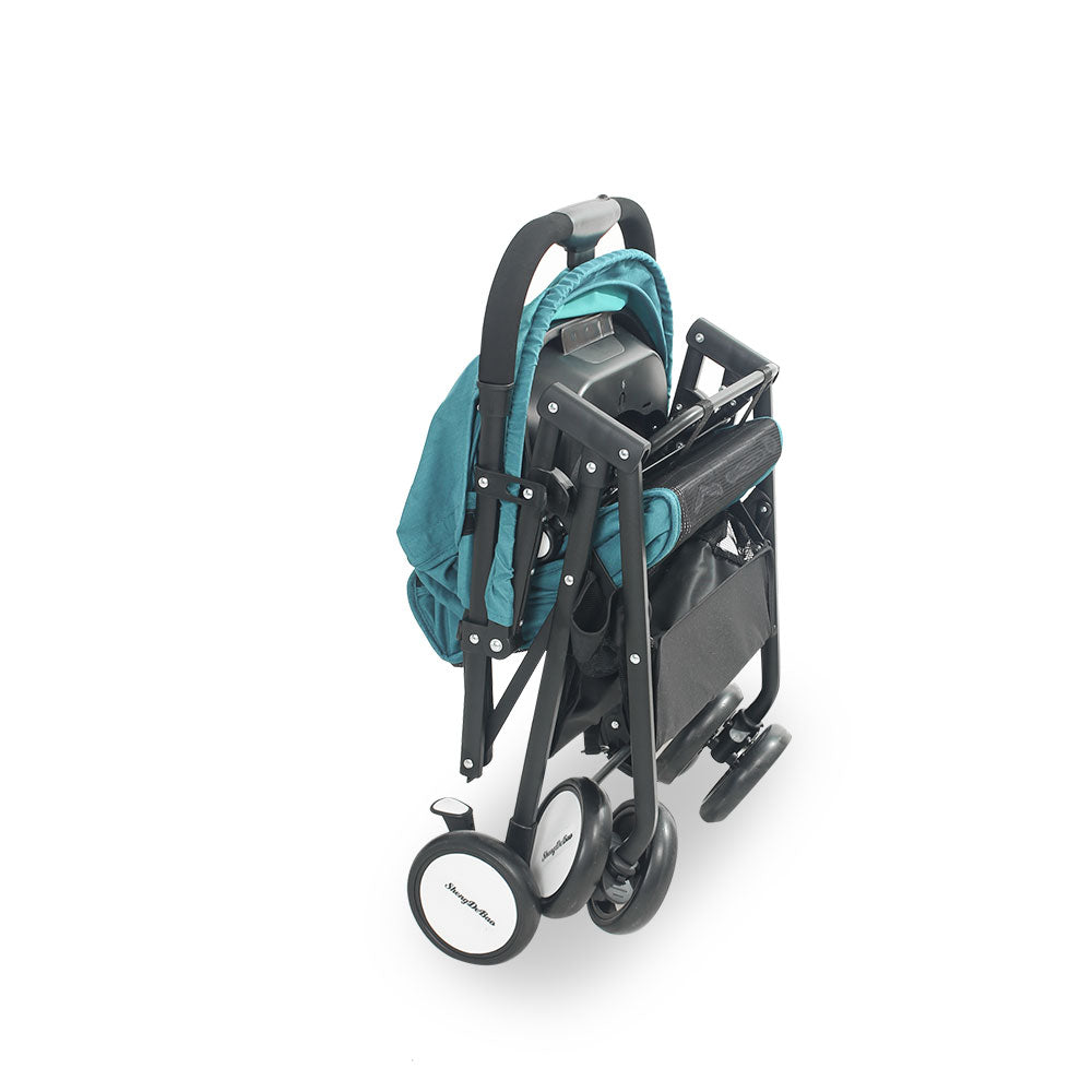 BABY STROLLER TURQUOISE