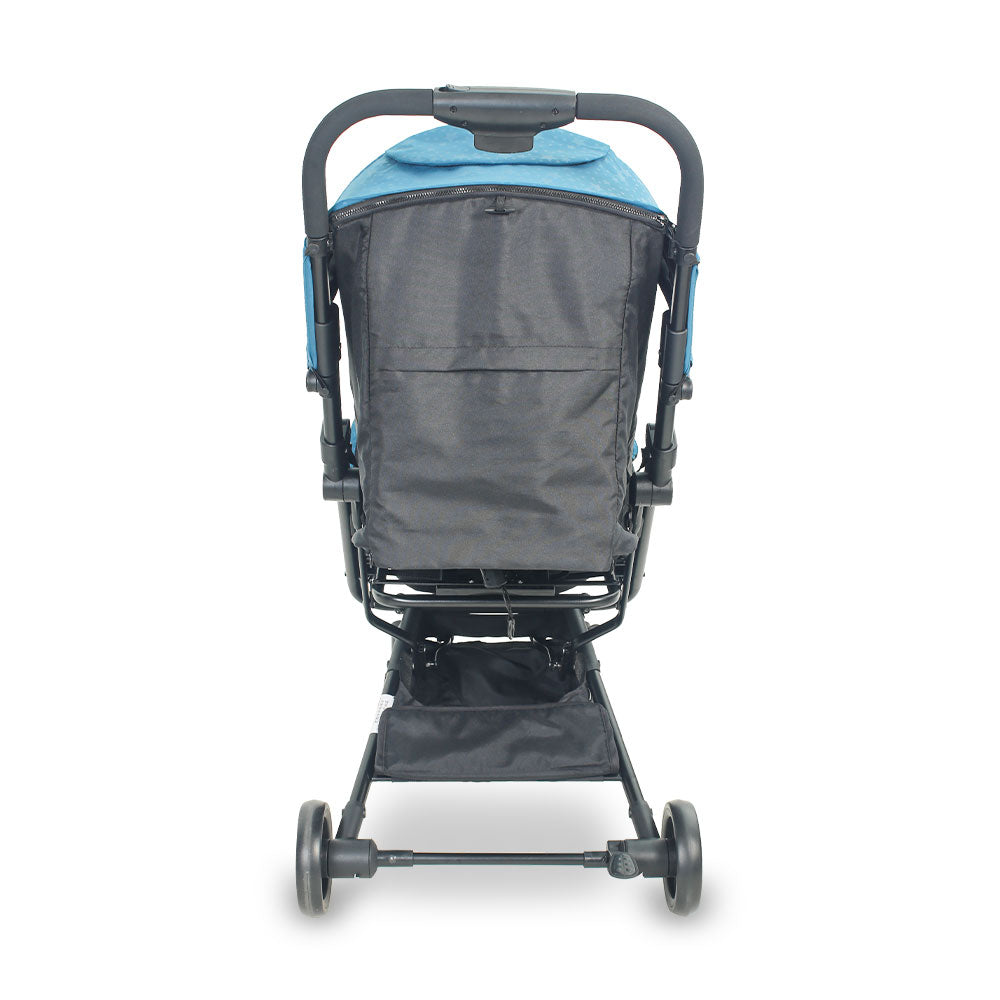 BABY STROLLER GREEN STARS