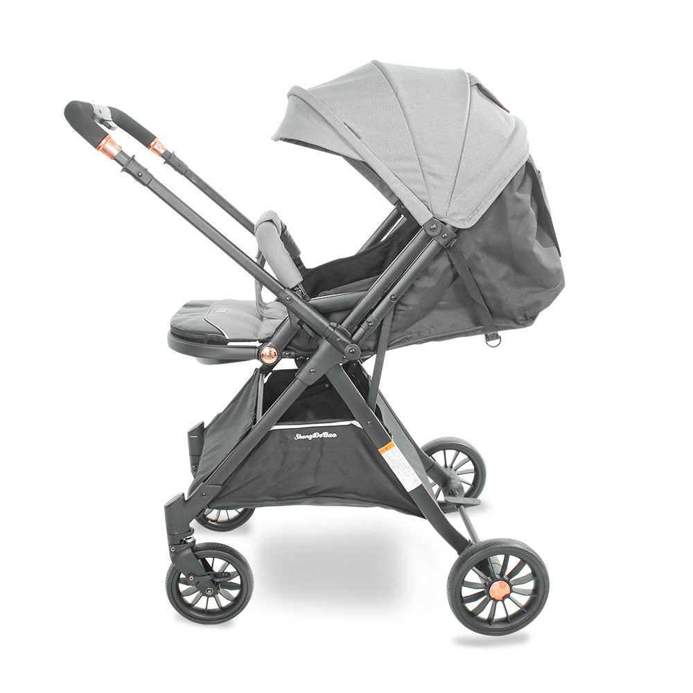 BABY STROLLER GREY