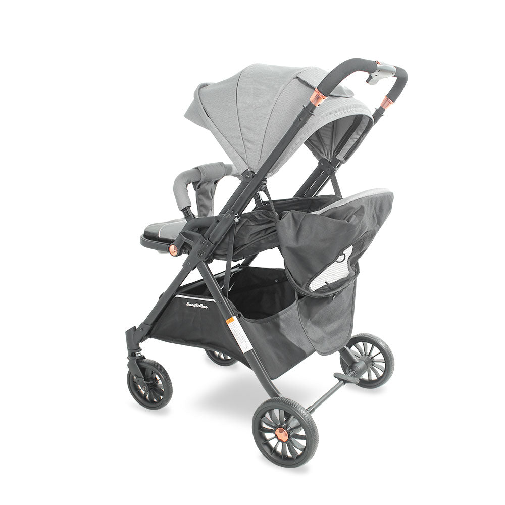 BABY STROLLER GREY