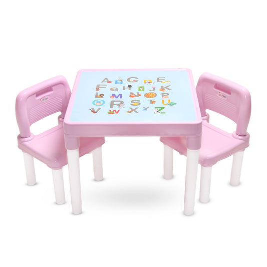 TINNIES CHILDREN TABLE SET PINK