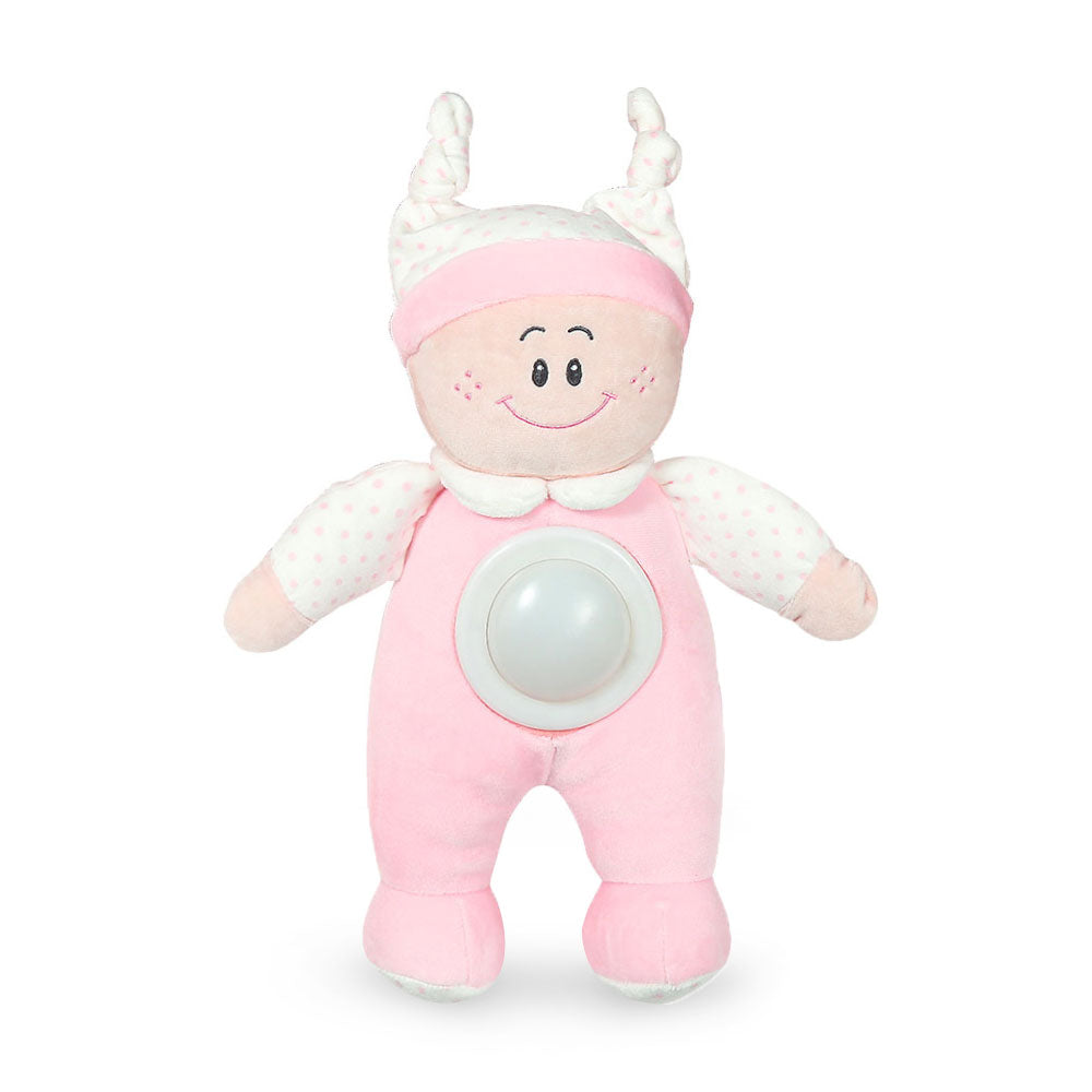 STUFF TOY PINK SOFT LIGHT DOLL