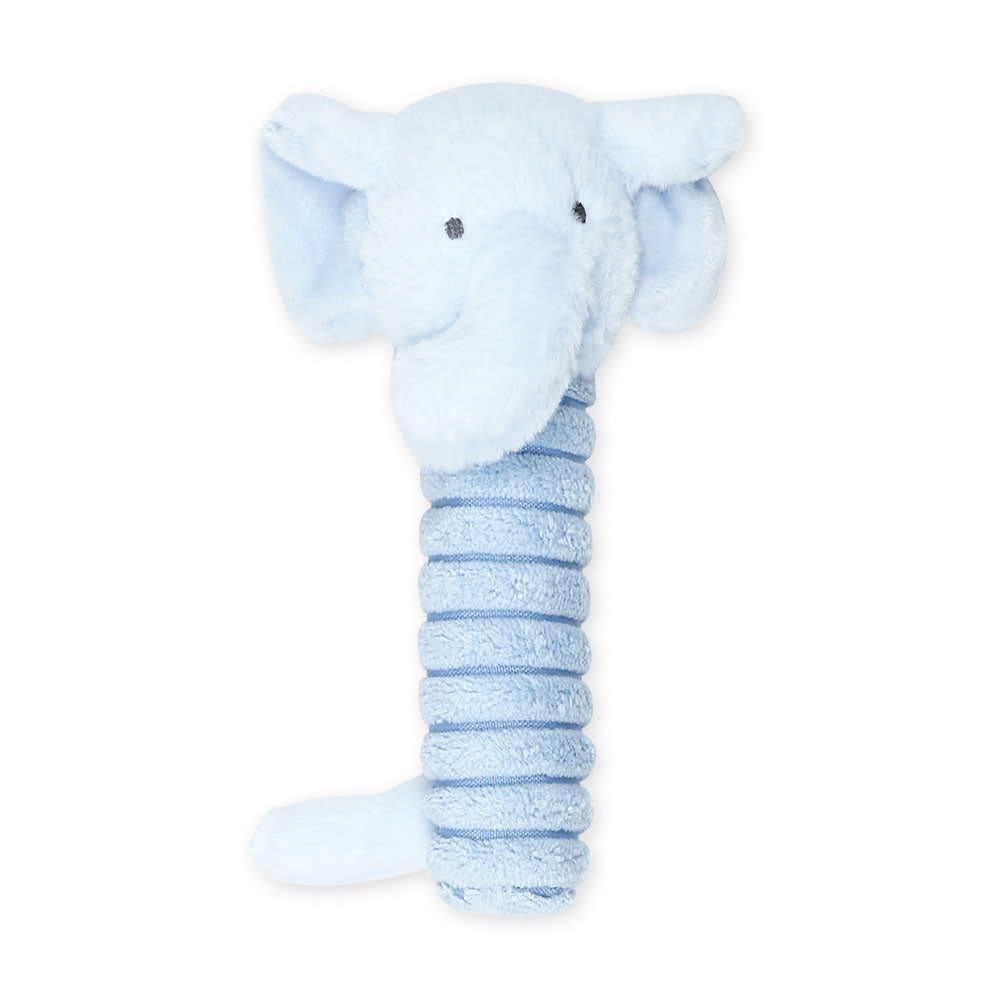 STUFF TOY BLUE JUMBO PLUSH STICK RATTLE