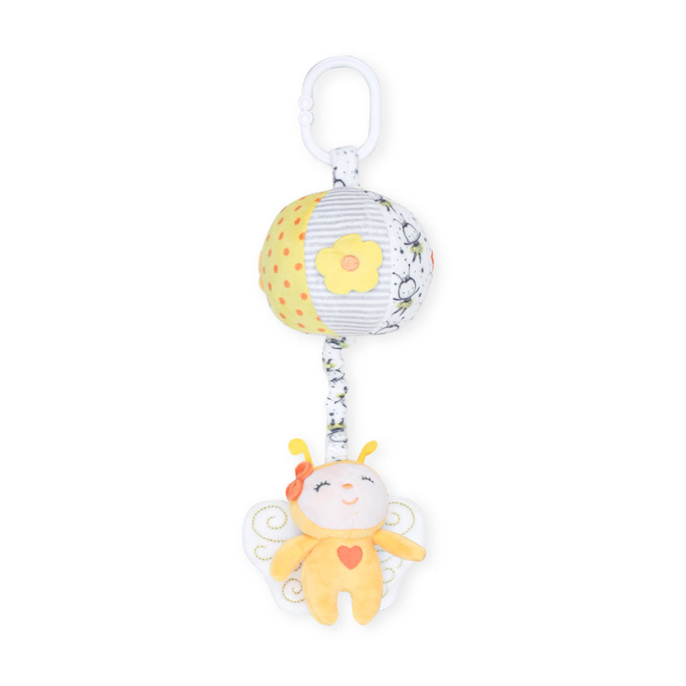 STUFF TOY YELLOW BUMBLE BEE MUSICAL