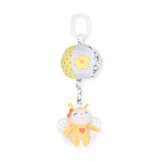 STUFF TOY YELLOW BUMBLE BEE MUSICAL