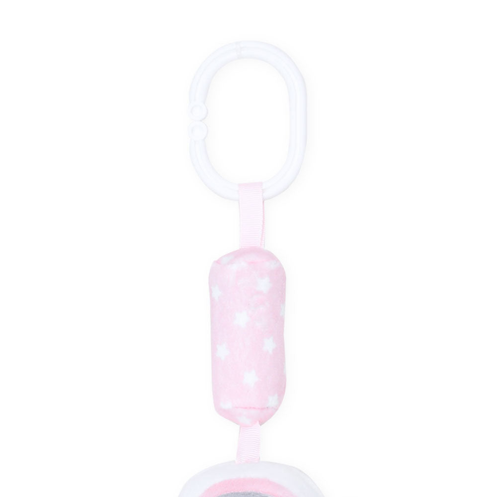 STUFF TOY PINK ASTRONAUT GIRL HAND BELL