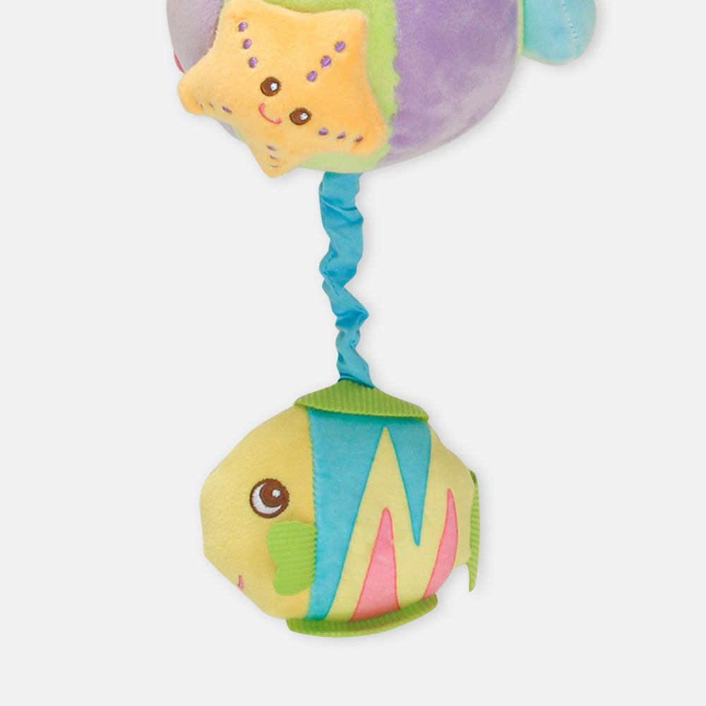 STUFF TOY - MUSICAL BALL AND FISH HANGING