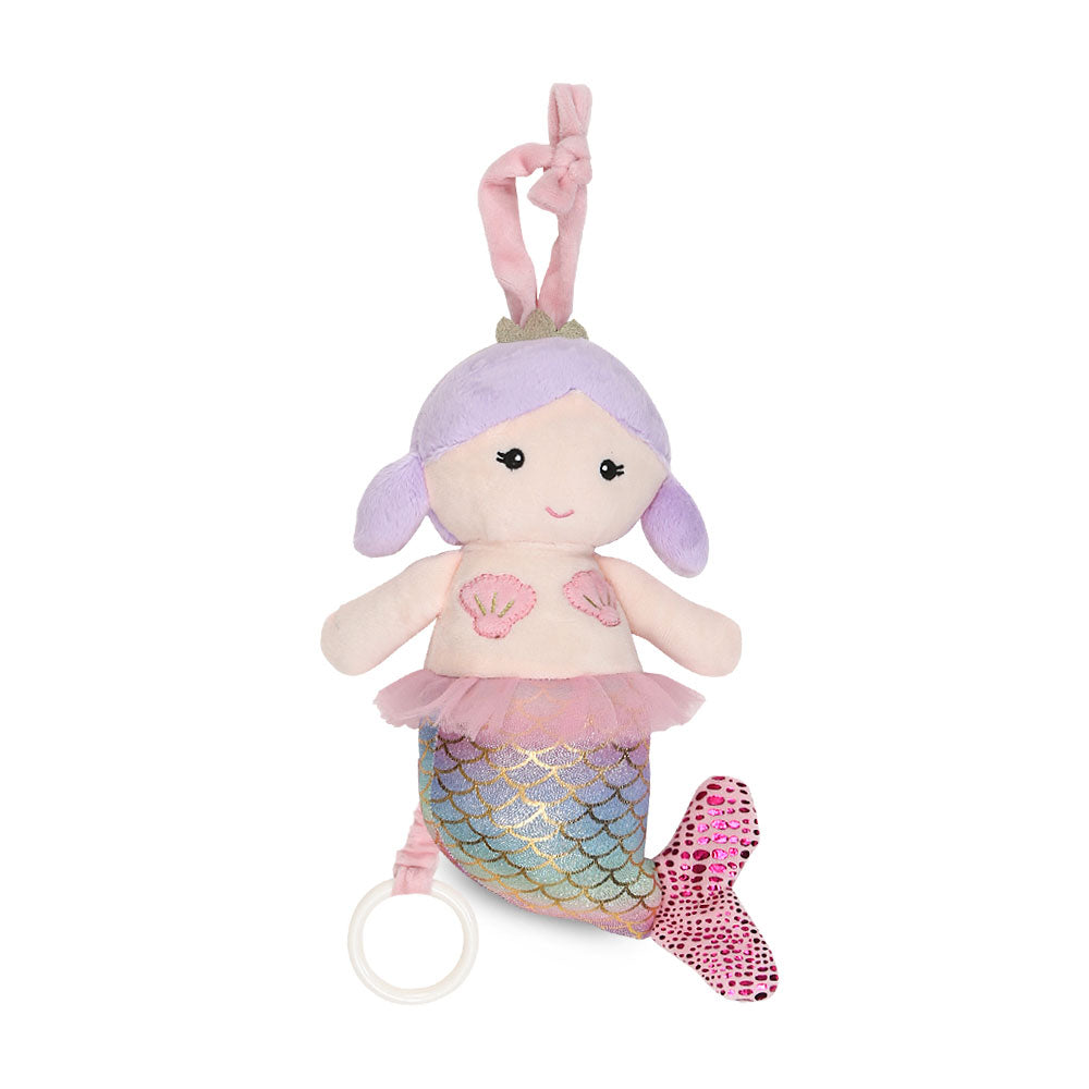 STUFF TOY MULTI-COLOR SHIMMERY MERMAID MUSIC PLUSH