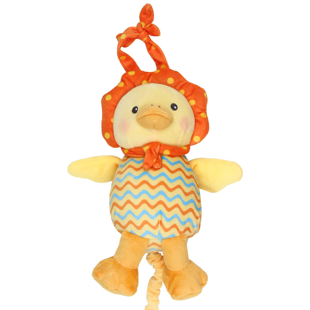 STUFF TOY YELLOW DUCK MUSIC PLUSH