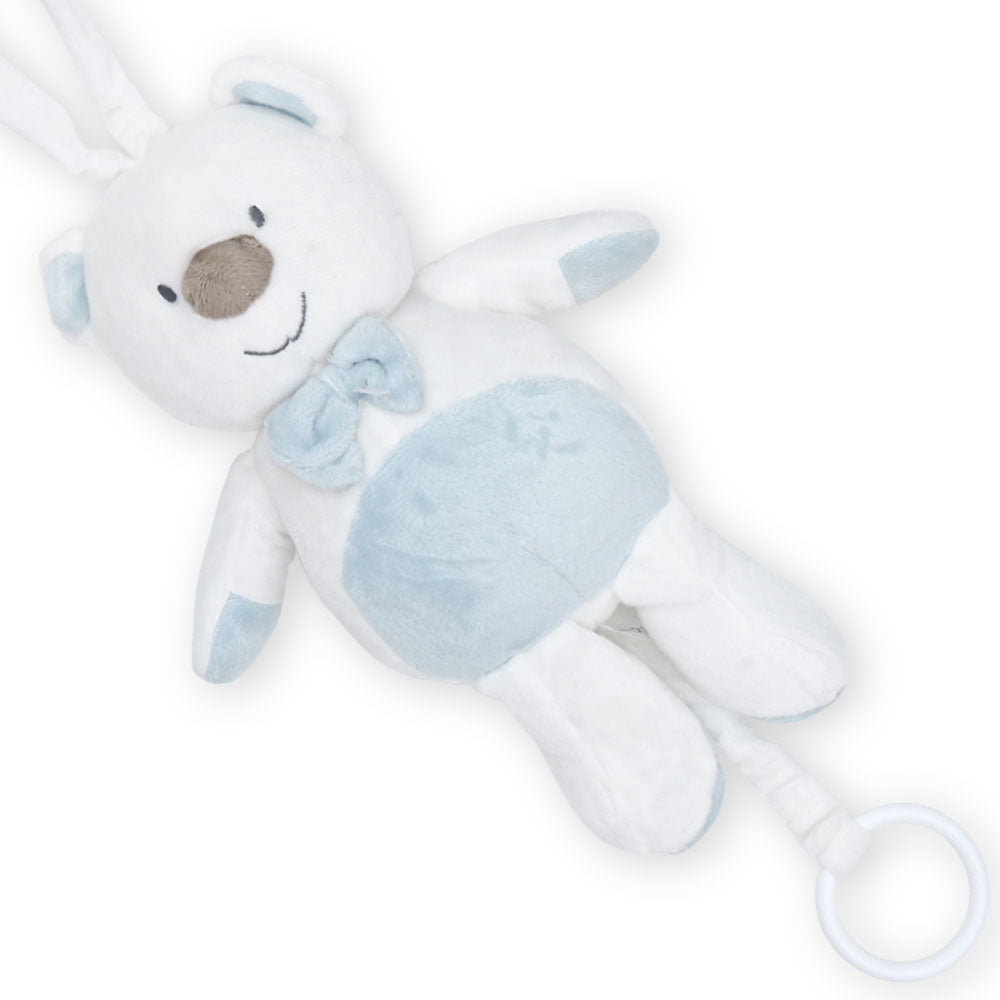 STUFF TOY BLUE MR.TEDDY MUSICAL