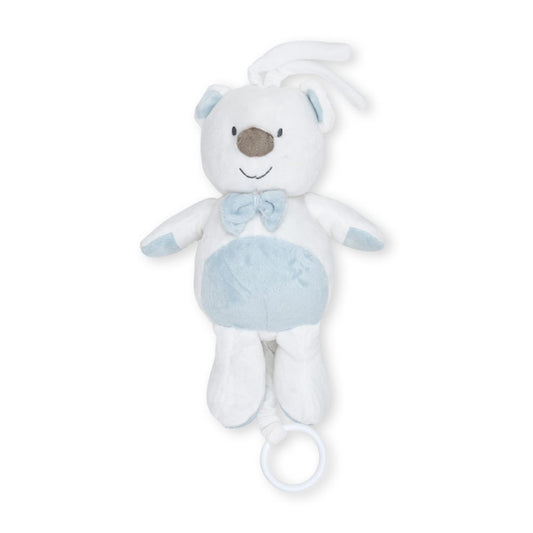 STUFF TOY BLUE MR.TEDDY MUSICAL