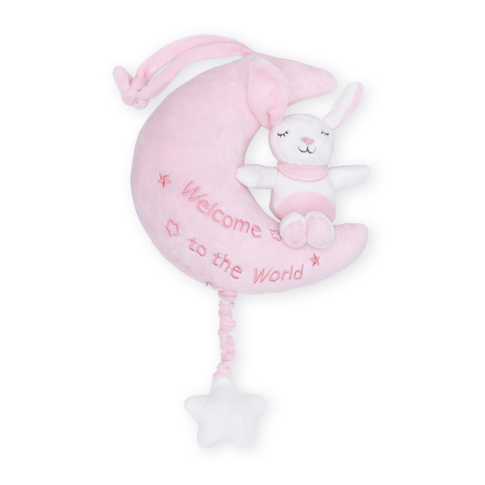 STUFF TOY PINK BUNNY MUSICAL