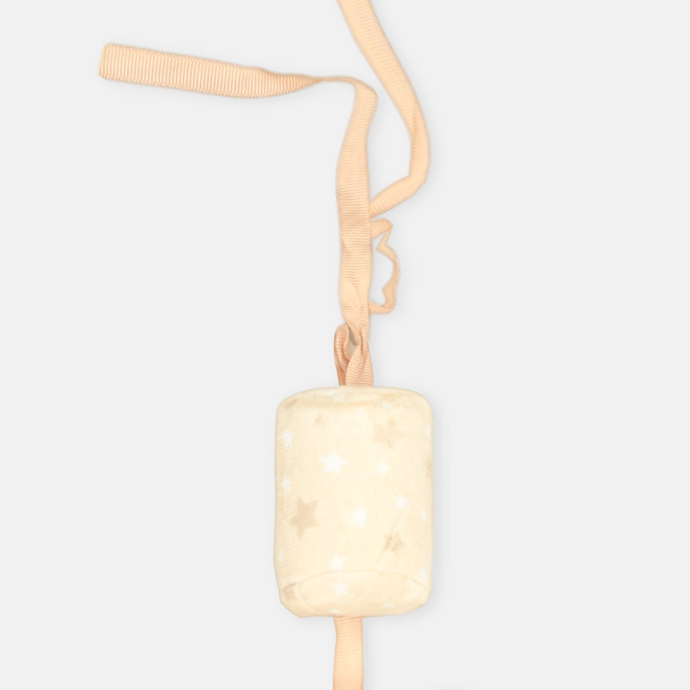 STUFF TOY BEIGE TEDDY RATTLE