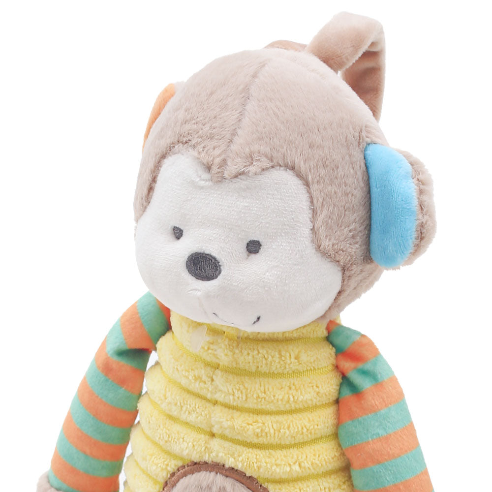 STUFF TOY MULTICOLOR PLUSHY MONKEY MUSICAL