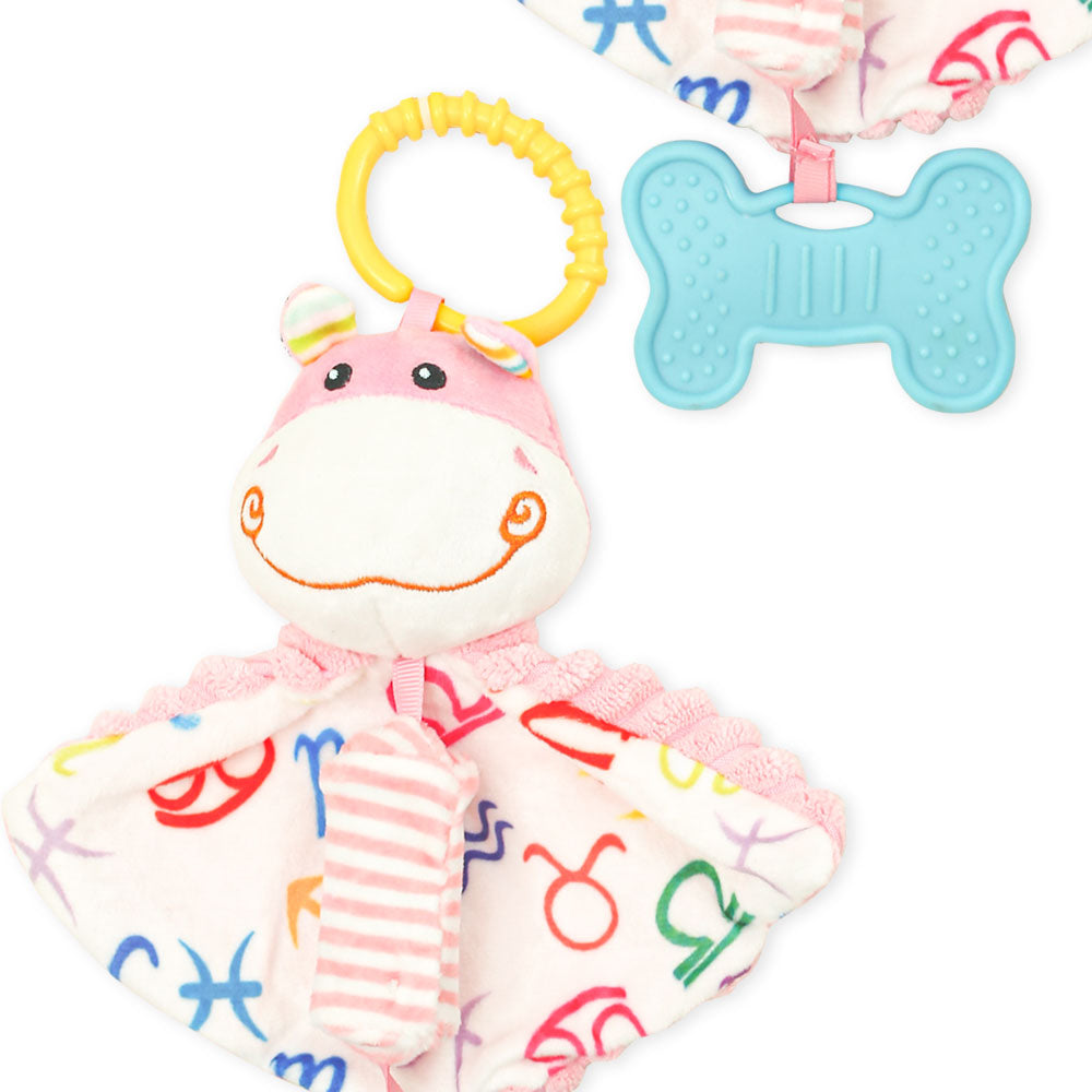 STUFF TOY PINK COW