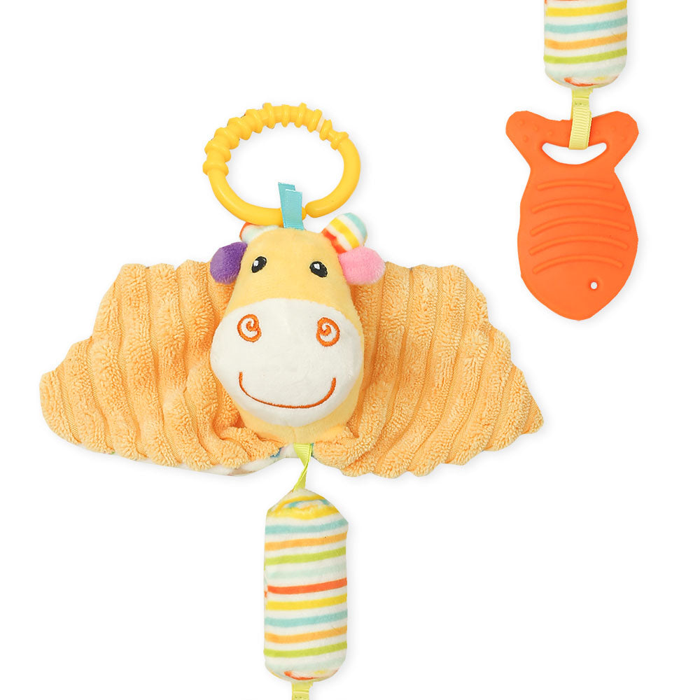 STUFF TOY YELLOW COW