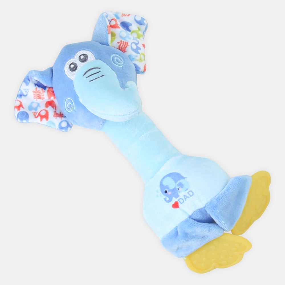 STUFF TOY LOVE DAD BLUE ELEPHANT MUSICAL
