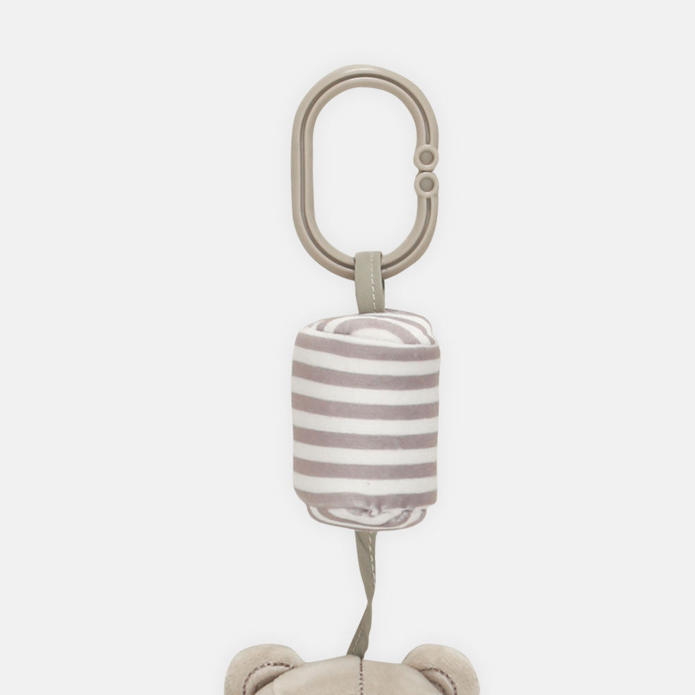 STUFF TOY GREY BEAR HANGING