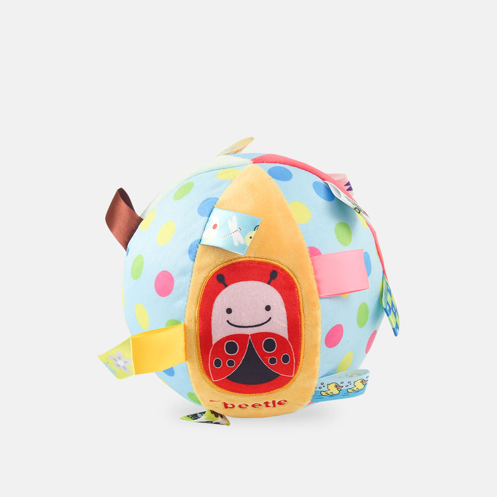TOY BALL MULTICOLOR BEETLE BUG