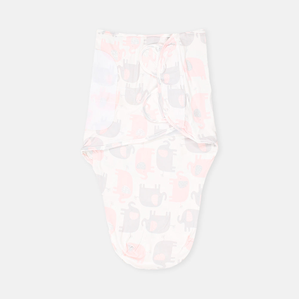 SWADDLE WRAPING SHEET ELEPHANT TEXTURED