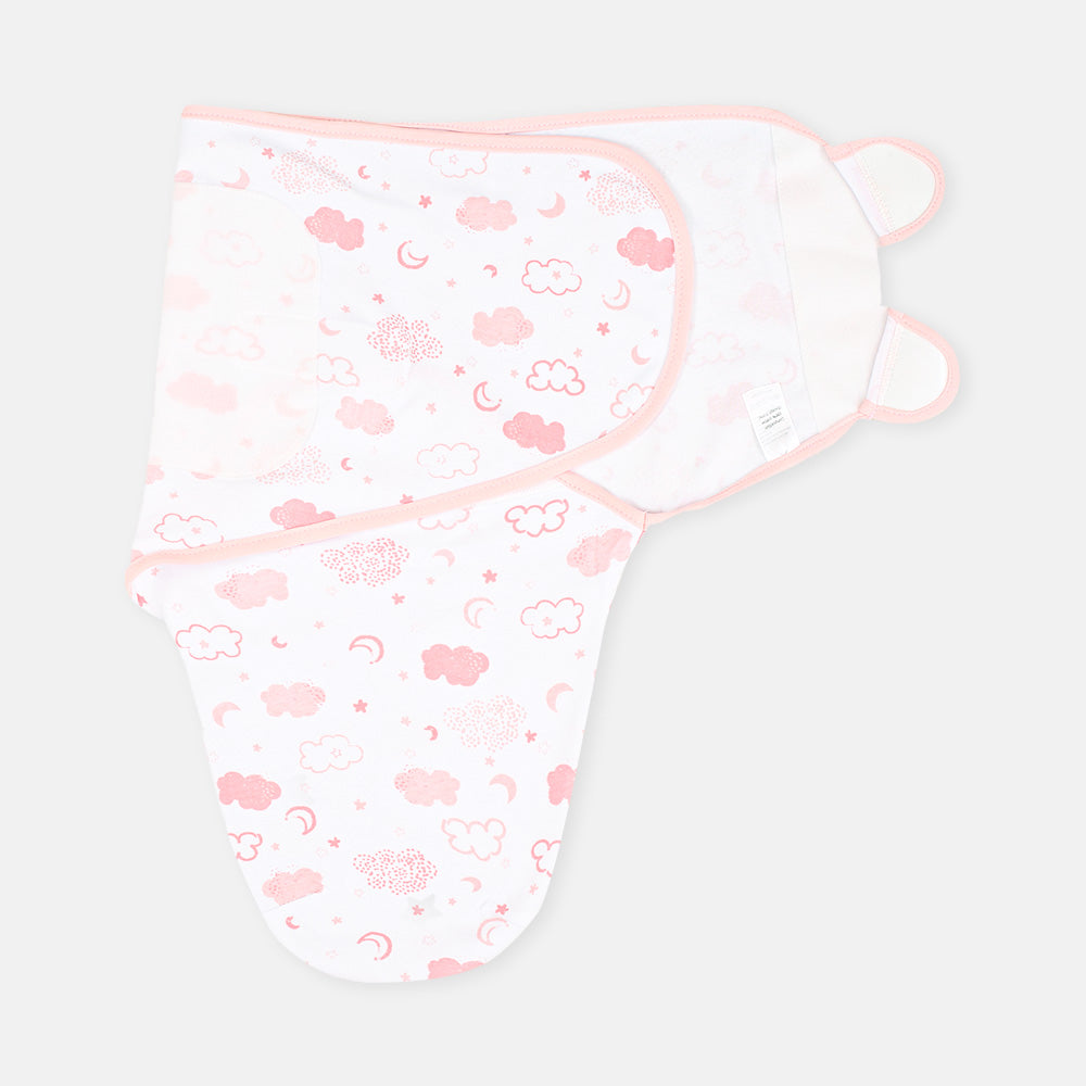 SWADDLE WRAPING SHEET CLOUD PRINTED