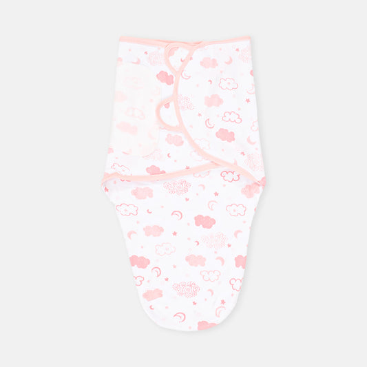 SWADDLE WRAPING SHEET CLOUD PRINTED