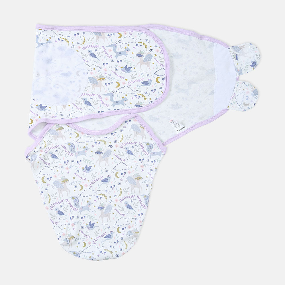 SWADDLE WRAPING SHEET BIRDIE CLOUD