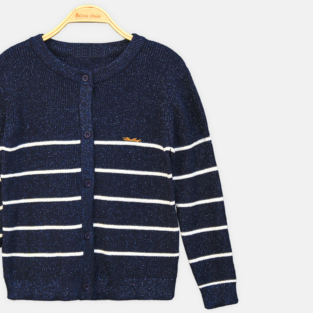 GIRL SWEATER MOONLIGHT STRIPES