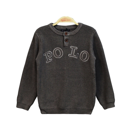 BOY SWEATER POLO POWER CREW