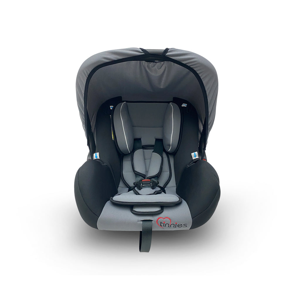 Tinnies Carry Cot & Car Seat - Grey