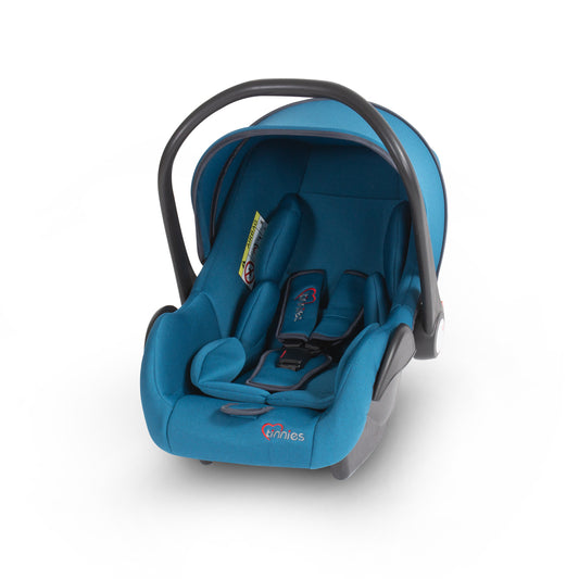 TINNIES CARRY COT & CAR SEAT - BLUE