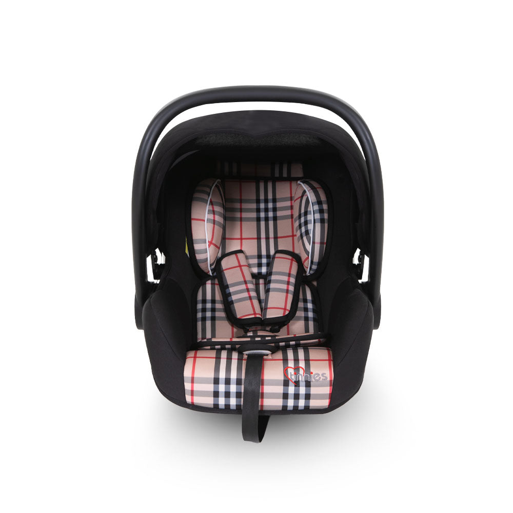 TINNIES CARRIER & CAR SEAT - BEIGE