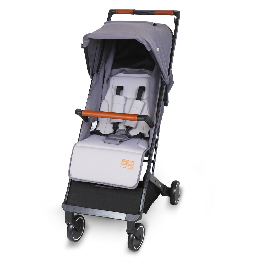 BABY STROLLER - ALUMINIUM-GREY